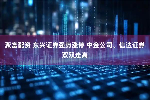 聚富配资 东兴证券强势涨停 中金公司、信达证券双双走高